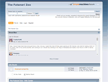 Tablet Screenshot of futanarizoo.com
